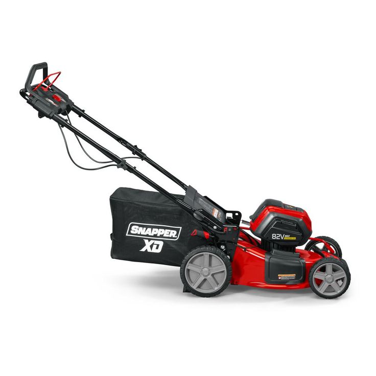 Snapper XD 19 in. 82-Volt Lithium-Ion Cordless Battery Step Sense Walk Behind Self Propelled Mower with 2.0 Battery and Charger