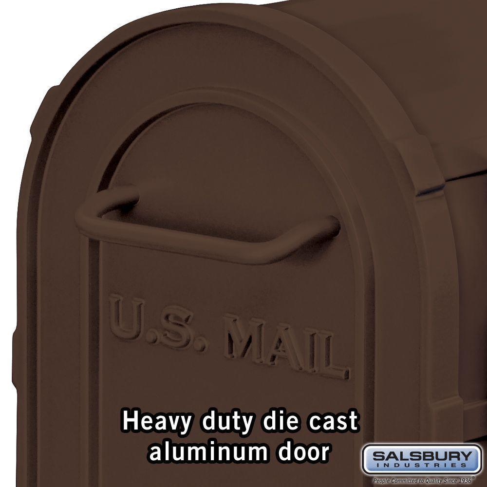 4800 Series Post-Mount Antique Rural Mailbox - Super Arbor