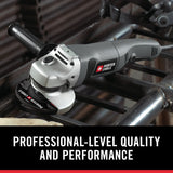 PORTER-CABLE 4.5-in 7.5-Amp Trigger Switch Corded Angle Grinder (PC750AG)