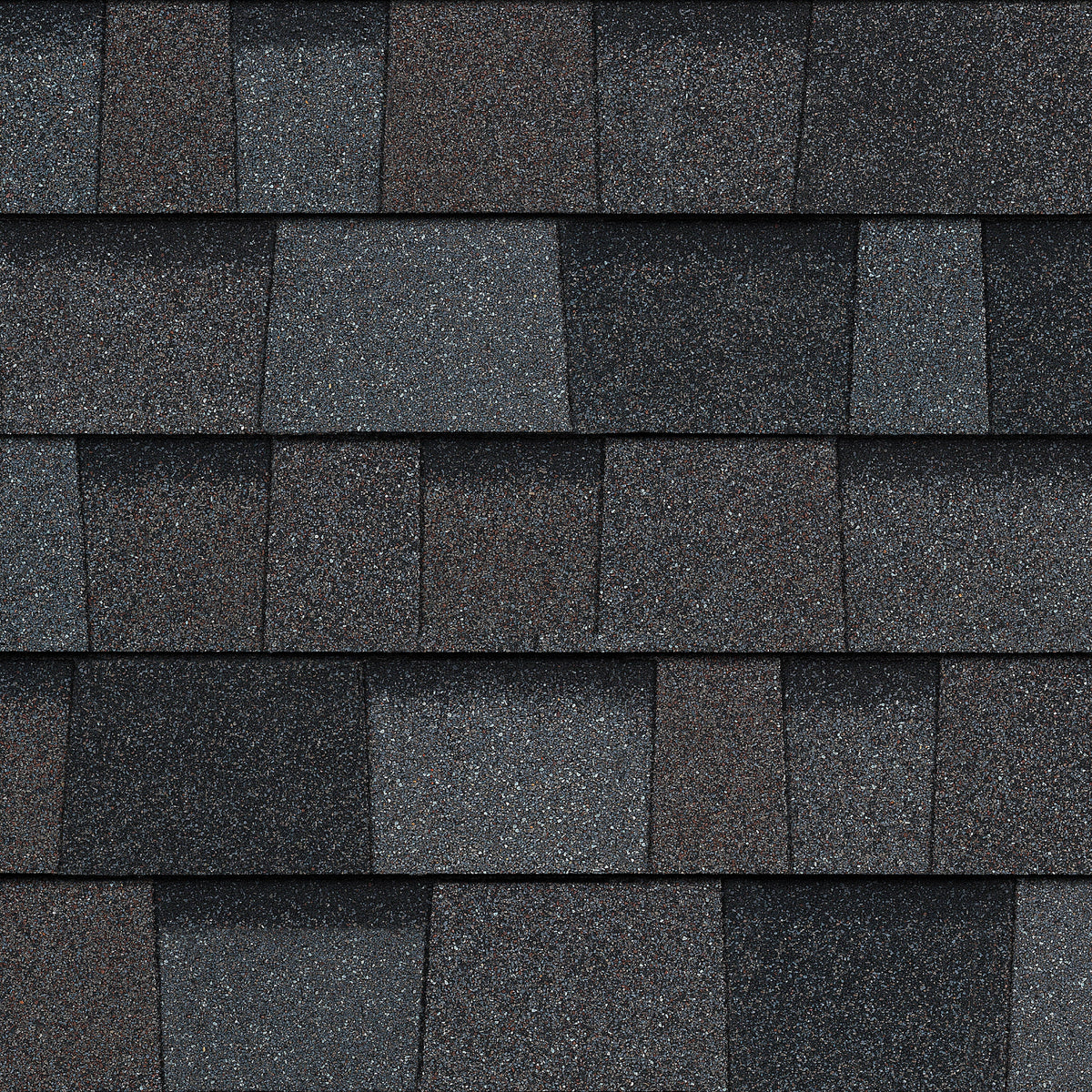 Owens Corning TruDefinition Duration Architectural Roof Shingles, Midnight Plum, Algae Resistant, 32.8-sq ft per Bundle