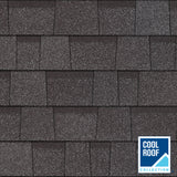 Owens Corning TruDefinition Duration COOL Plus Architectural Roof Shingles, Midnight — 32.8-sq ft per Bundle