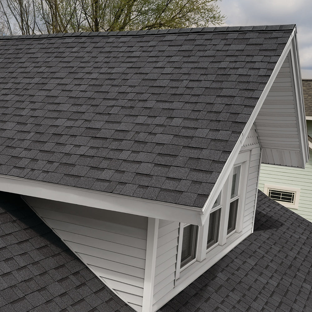 Owens Corning TruDefinition Duration COOL Plus Architectural Roof Shingles, Midnight — 32.8-sq ft per Bundle