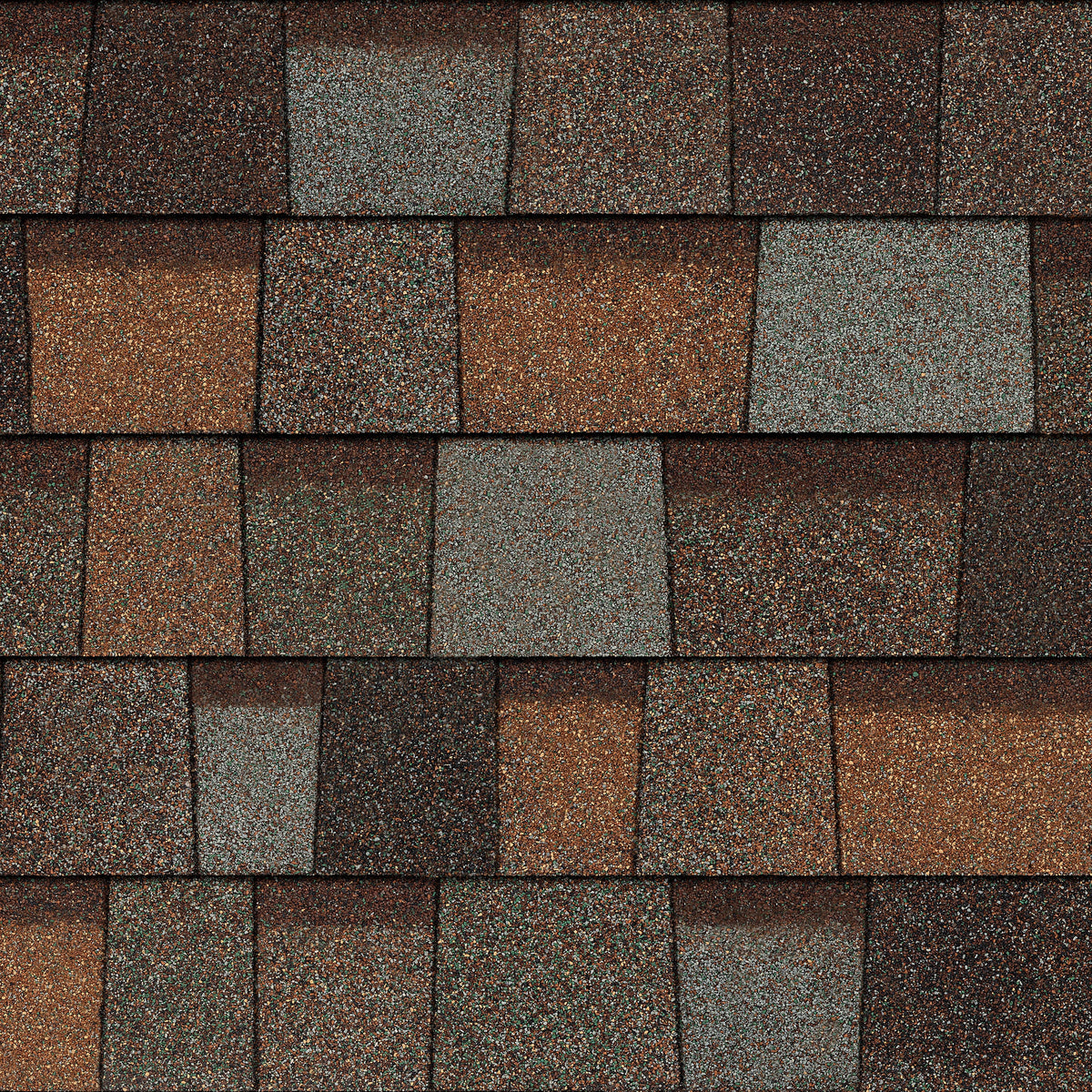 Owens Corning TruDefinition Duration Designer Aged Copper Architectural Roof Shingles, Algae-Resistant, 32.8-sq ft per Bundle