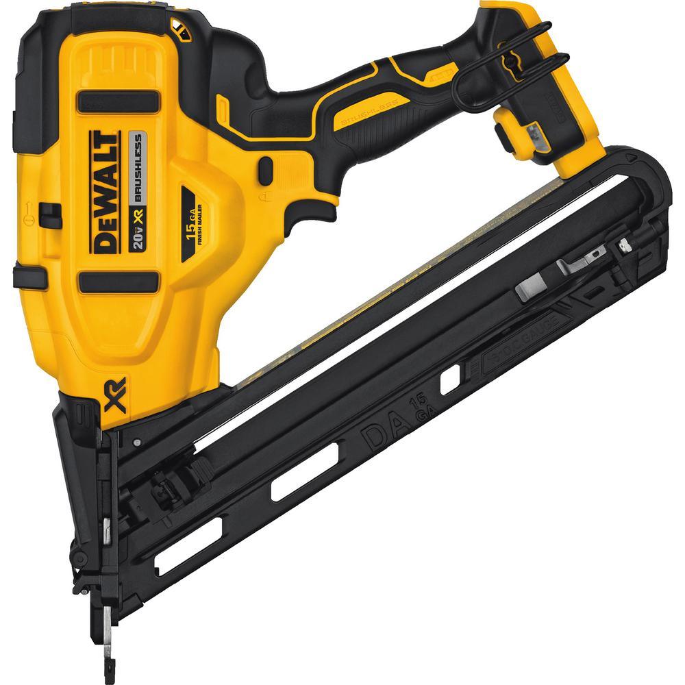 20-Volt Max Lithium-Ion Cordless 15-Gauge Finish Nailer - Super Arbor