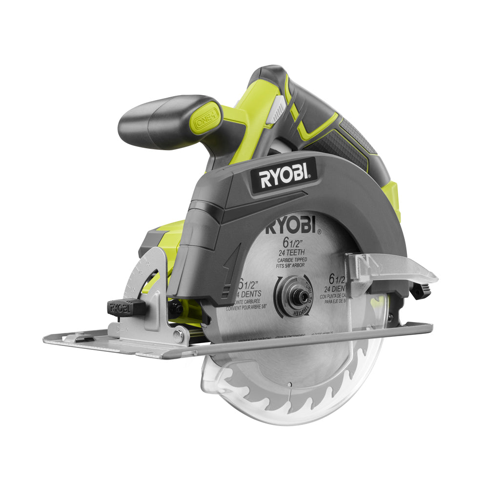 RYOBI 18V ONE+ Cordless 6-1/2 in. Circular Saw (Tool Only)