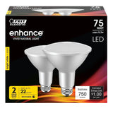 Feit Electric 75-Watt Equivalent PAR30 Dimmable CEC Title 24 Compliant LED ENERGY STAR 90+ CRI Flood Light Bulb, Bright White (8-Pack)