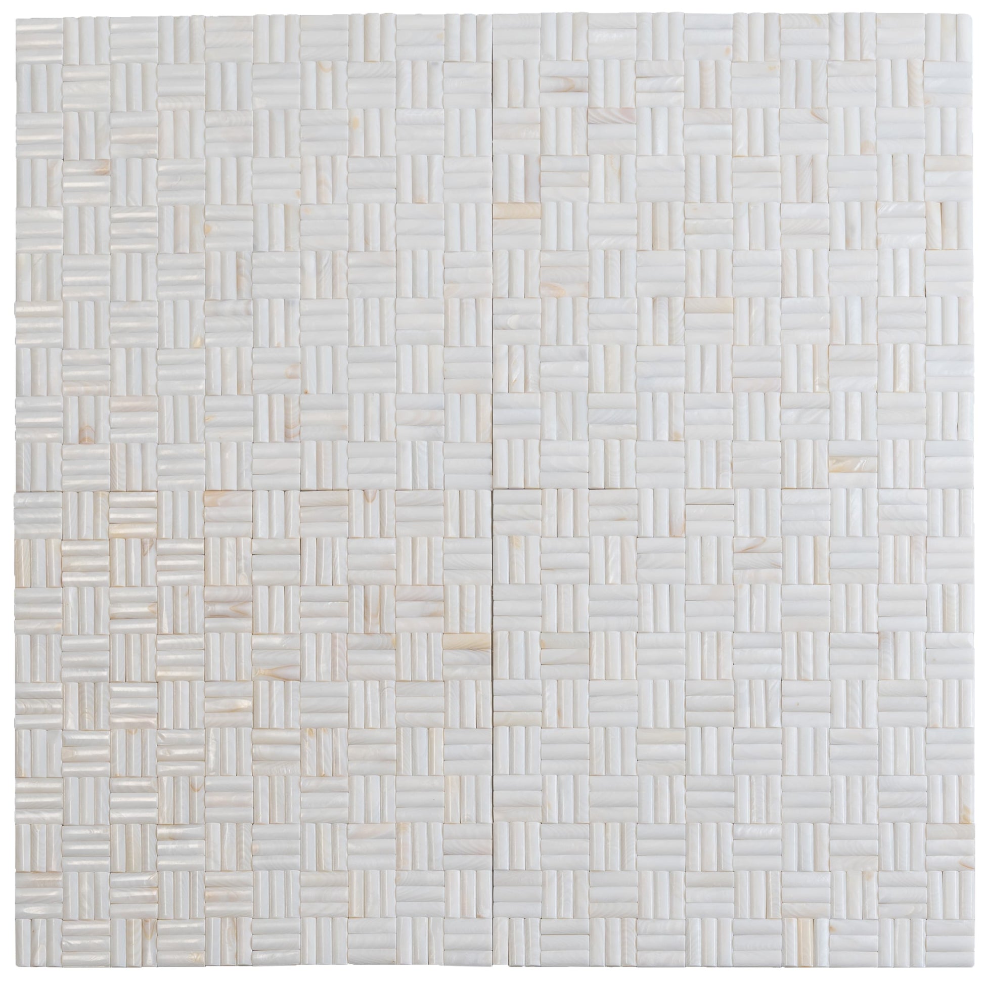 Apollo Tile Jewelicious Shimmer Beige 12-in x 12-in Polished Natural shell Patterned Mosaic Wall Tile product image