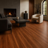 Walnut Glen 22 MIL x 7.4 in. W x 59.5 in. L Waterproof Click Lock Luxury Vinyl Plank Flooring (21.5 sqft/case)
