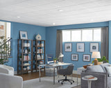 Armstrong Ceilings 24-in x 24-in Supertuff 12-Pack White Textured 15/16-in Drop Acoustic Panel Ceiling Tiles