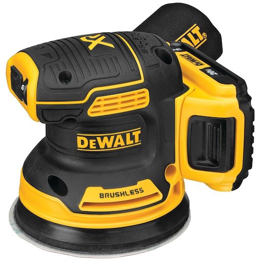 DEWALT 20-Volt Brushless Cordless Random Orbital Sander with Bag