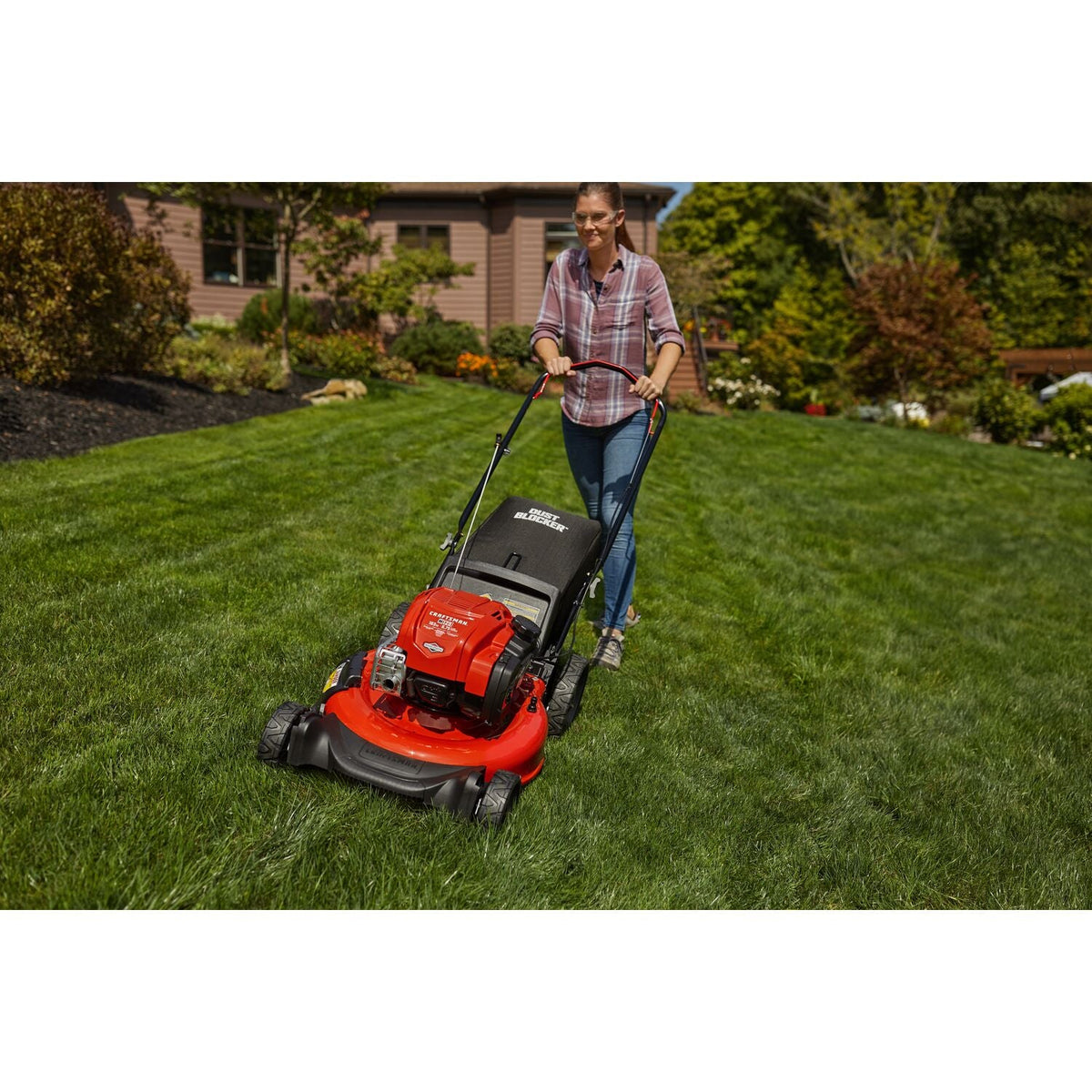 Craftsman M125 21-in 163-cc Gas Push Lawn Mower with Briggs & Stratton Engine