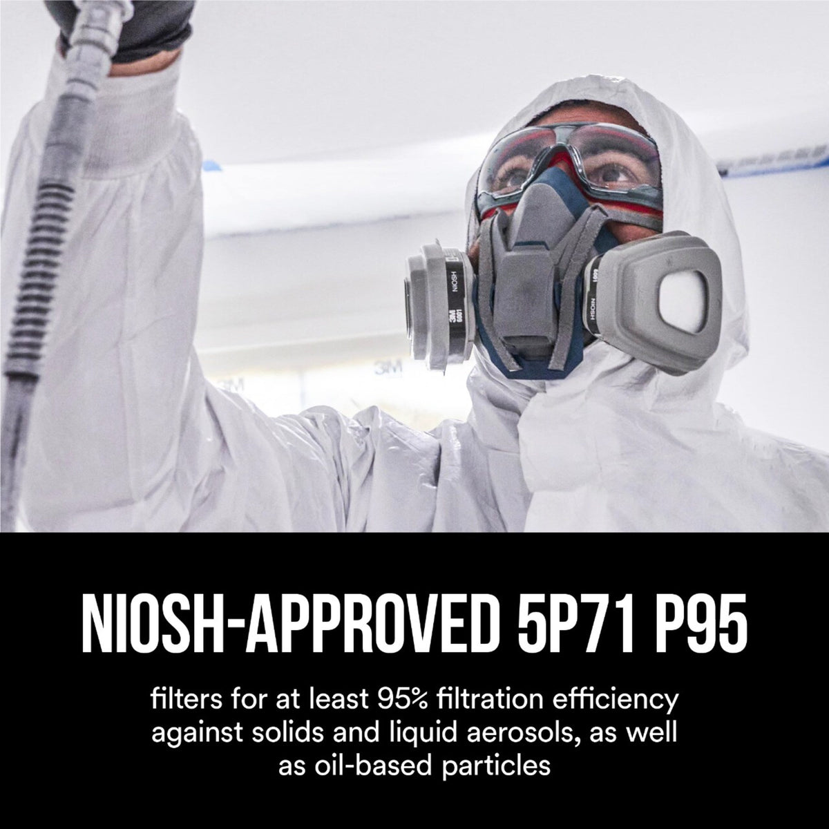 3M Reusable Painting Valved Safety Mask