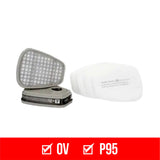 3M Reusable Painting Valved Safety Mask
