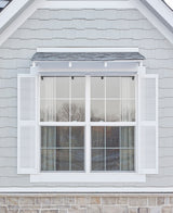Pella 150 Series Replacement 35-1/2-in x 37-1/2-in White Vinyl Low-E Argon Double-Hung Window with Grids, Full Screen Included