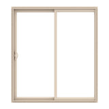 Pella 72-in x 96-in Vinyl Sliding, Left-hand sliding – primary product view