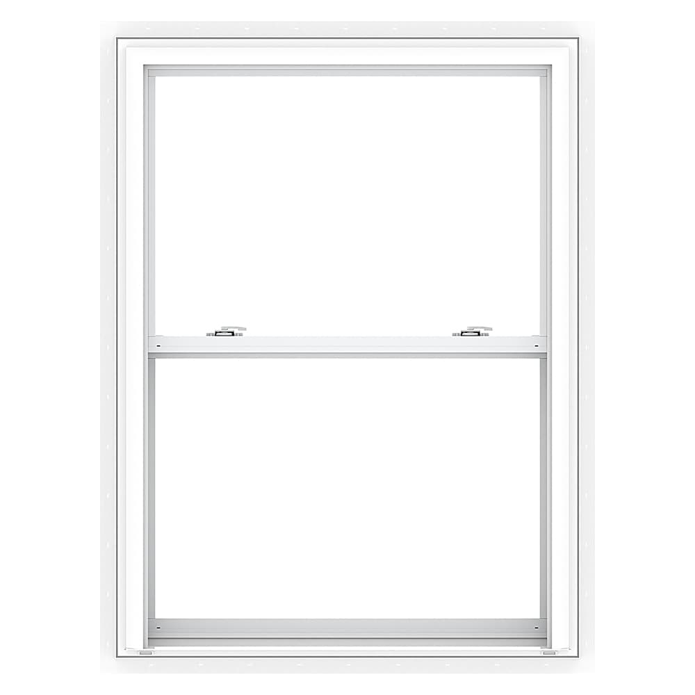Pella 250 Series 59-1/2-in x 47-1/2-in x 3-1/4-in Jamb Left-Operable Vinyl Sliding Window, White, Half Screen Included
