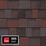 Owens Corning TruDefinition Duration Designer Merlot Algae-Resistant Architectural Roof Shingles, 32.8-sq ft per Bundle