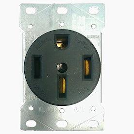 Utilitech Black 50-Amp Round Industrial Range - Hardwarestore Delivery