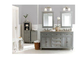 24 in. W x 32 in. H Framed Rectangular  Bathroom Vanity Mirror in seaglass