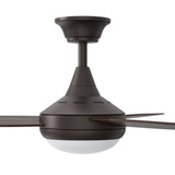 Harbor Breeze Beach Creek 52-in Bronze Indoor Ceiling Fan with Integrated LED Light Kit and Remote (3-Blade)