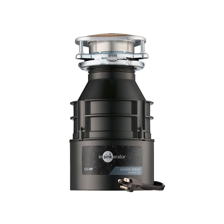 Badger 5XL Continuous feed 1/2-HP Septic Safe Corded Garbage Disposal