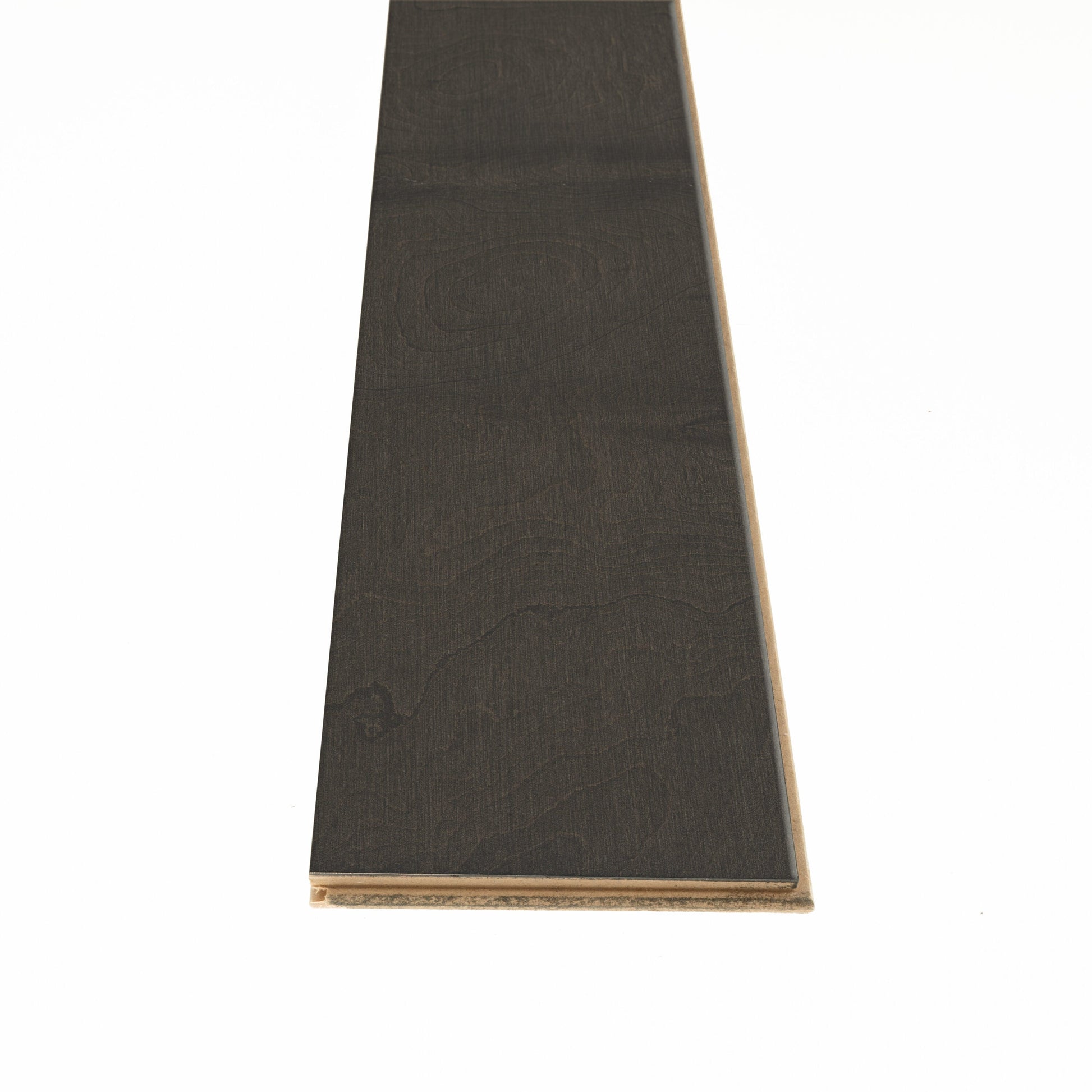 Shaw Maple Affogato hardwood flooring — lifestyle view