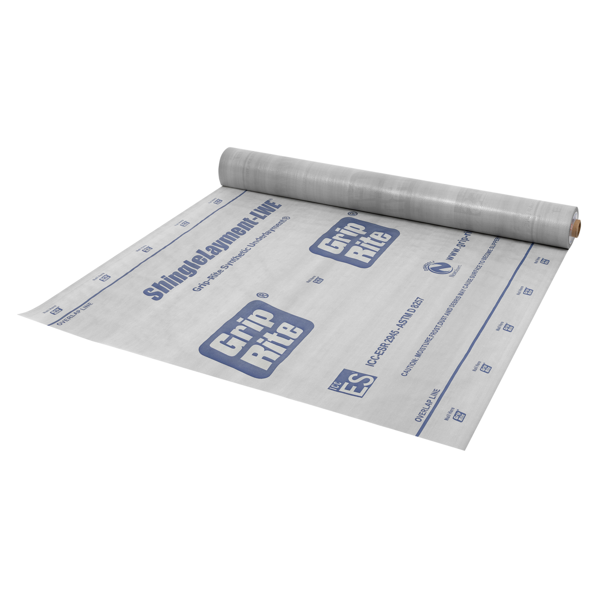 Grip-Rite ShingleLayment 15-LWE Synthetic Roof Underlayment, 48 in x 250 ft (1,000 sq ft)