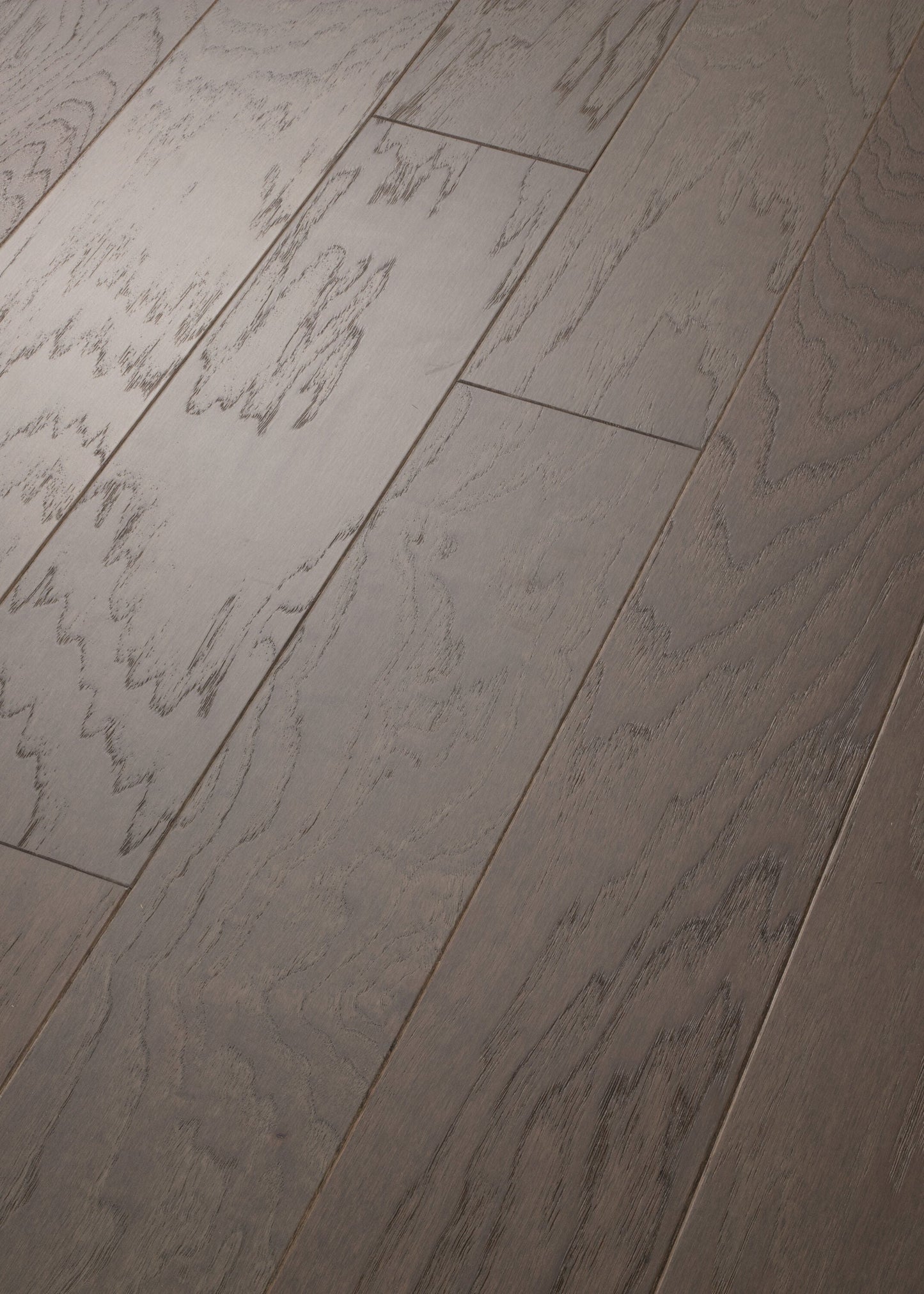 Shaw Hickory Riverstone hardwood flooring — color and finish detail