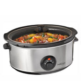 7 Qt. Stainless Steel Slow Cooker with Keep Warm Setting