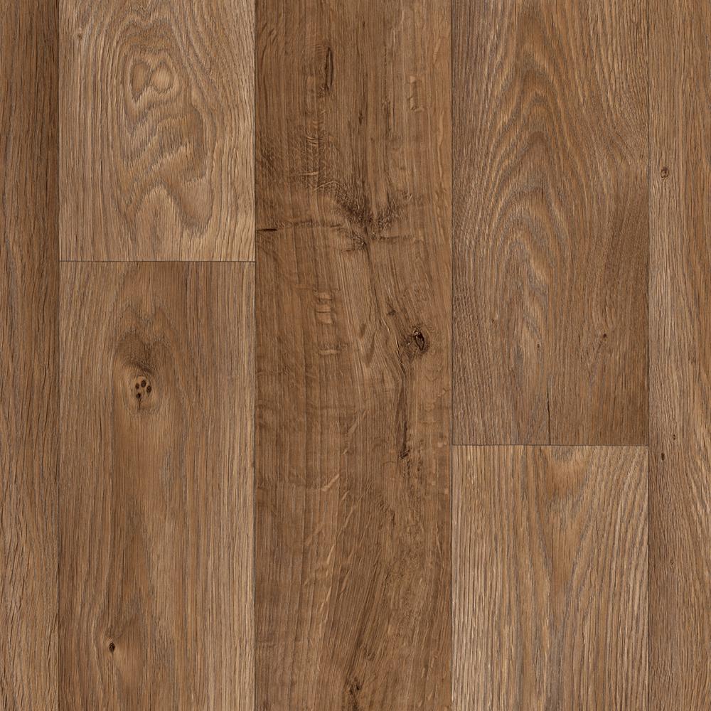 IVC Arizona Natural Oak Residential Vinyl Sheet, Sold by 13.2 ft. Wide x Custom Length - Super Arbor