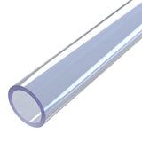 1-1/4 in. x 5 ft. Furniture Grade Sch. 40 PVC Pipe in Clear - Super Arbor