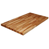 Sparrow Peak Ash 10-ft Unfinished Natural Straight Butcher Block Ash Kitchen Countertop