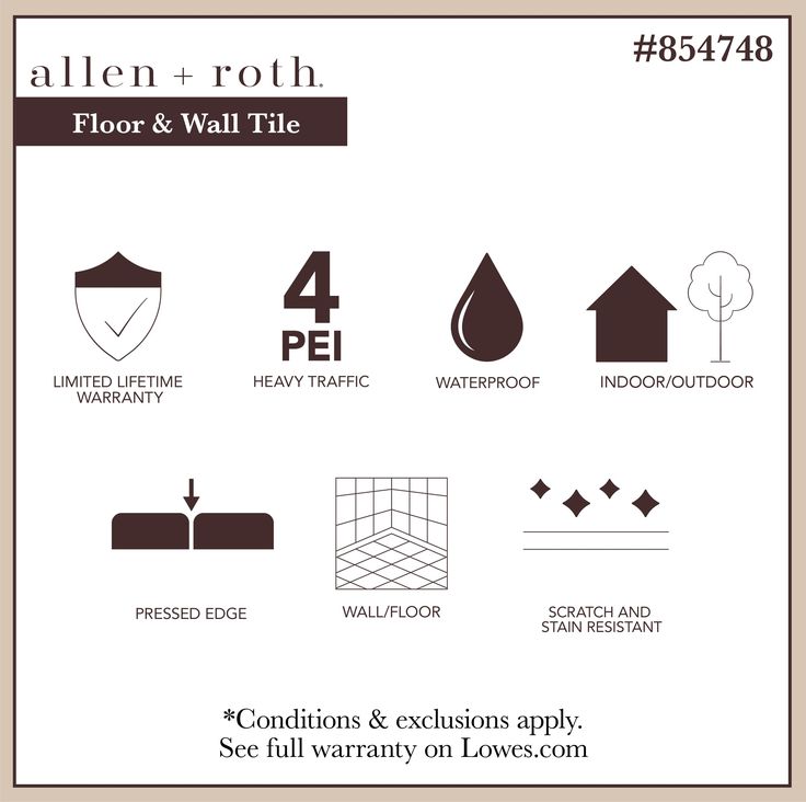 Style Selections Lethbridge Pine 8-in x 48-in Glazed Porcelain Wood Look Floor Tile