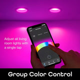 Geeni PRISMA Drop 65W Equivalent Multi-Color BR30 Smart LED Light Bulb