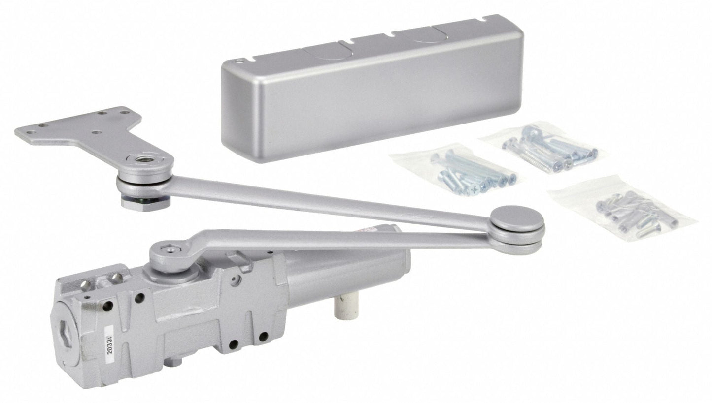 DORMAKABA Heavy Duty Aluminum Door Closer with Adjustable Mounts