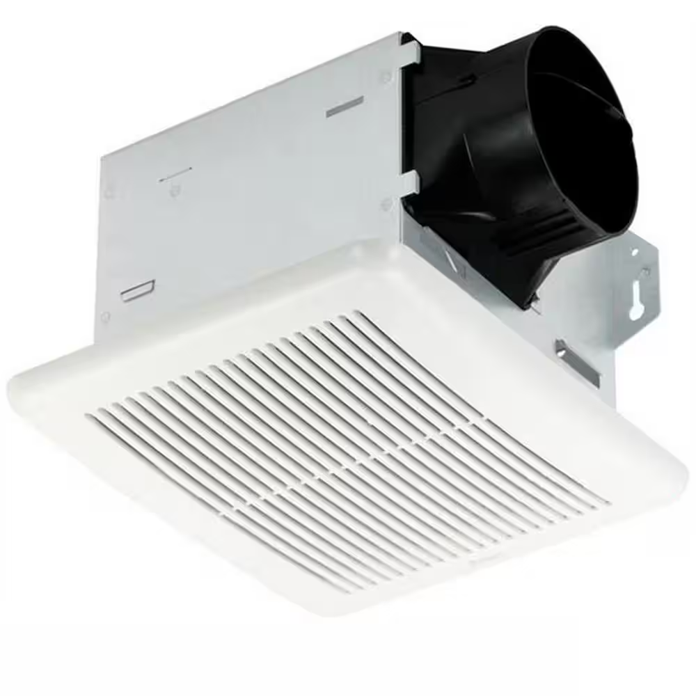 Integrity Series 50 CFM Wall or Ceiling Bathroom Exhaust Fan, ENERGY STAR