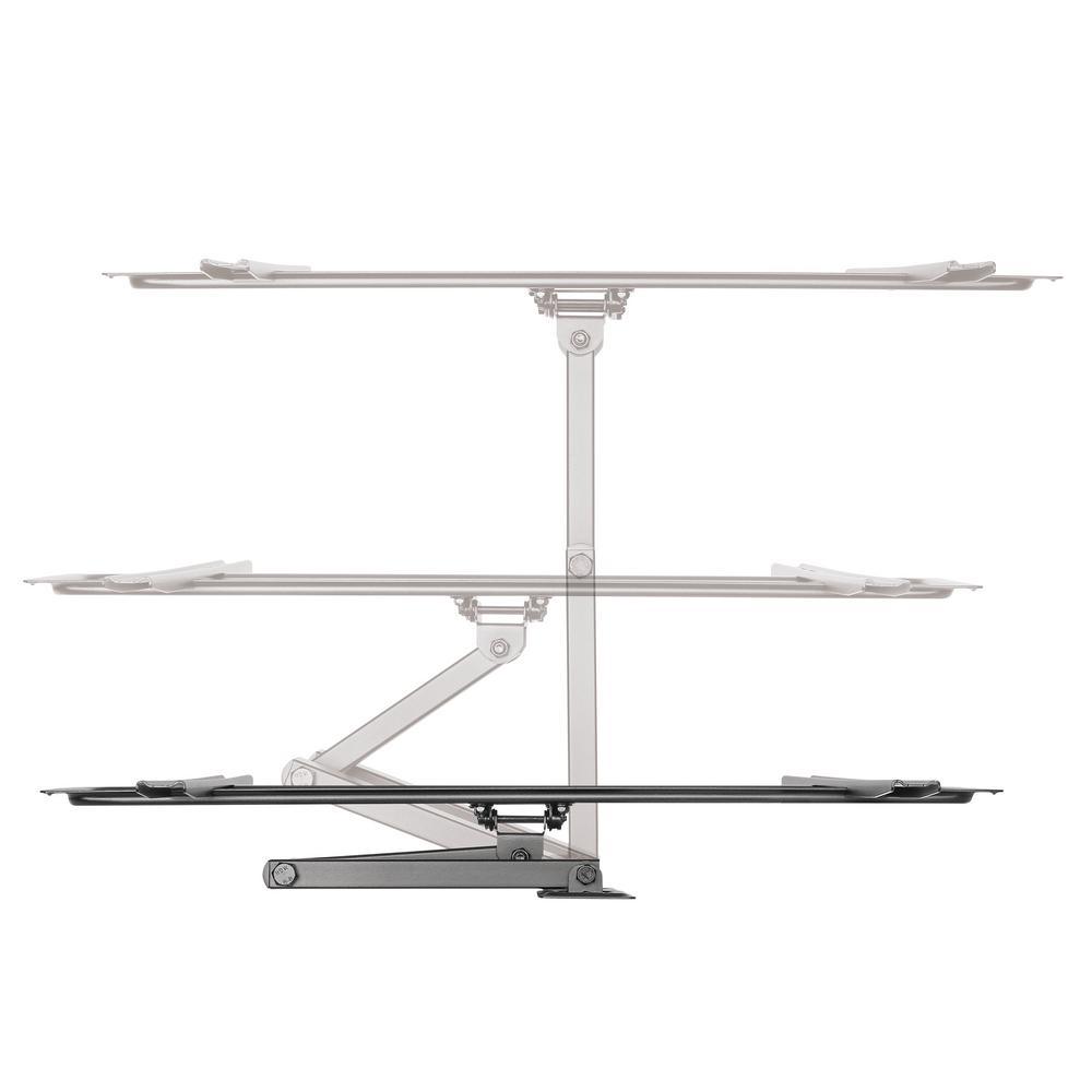 Full Motion Dual Arm TV Wall Mount for 37 in. - 70 in. Flat Panel TV's with 25 Degree Tilt, 77 lb. Load Capacity - Super Arbor
