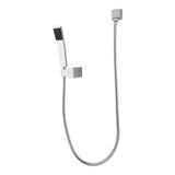 Kenzo 1-Spray 1.84 in. Single Wall Mount Low Flow Handheld Shower Head in Matte Black - Super Arbor
