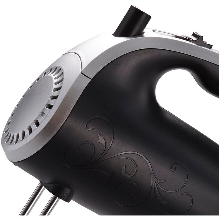 5-Speed Black Hand Mixer