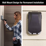 SafeSpace Wall Mount Light-Up Dial Lock Box - Super Arbor