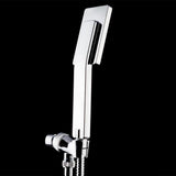 2-Spray 5 in. Single Wall Mount Body Spray Handheld Shower Head in Chrome - Super Arbor