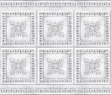 InHome Ornamental Tin White Peel & Stick Backsplash Tiles