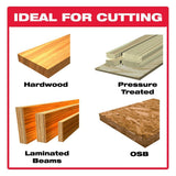 5-1/2 in. x 18-Tooth Fast Framing Saw Blade with Bushings - Super Arbor