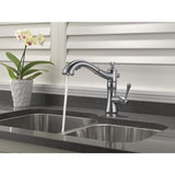 Delta Cassidy Arctic Stainless 1-Handle Deck-Mount Pull-Out Handle Kitchen Faucet