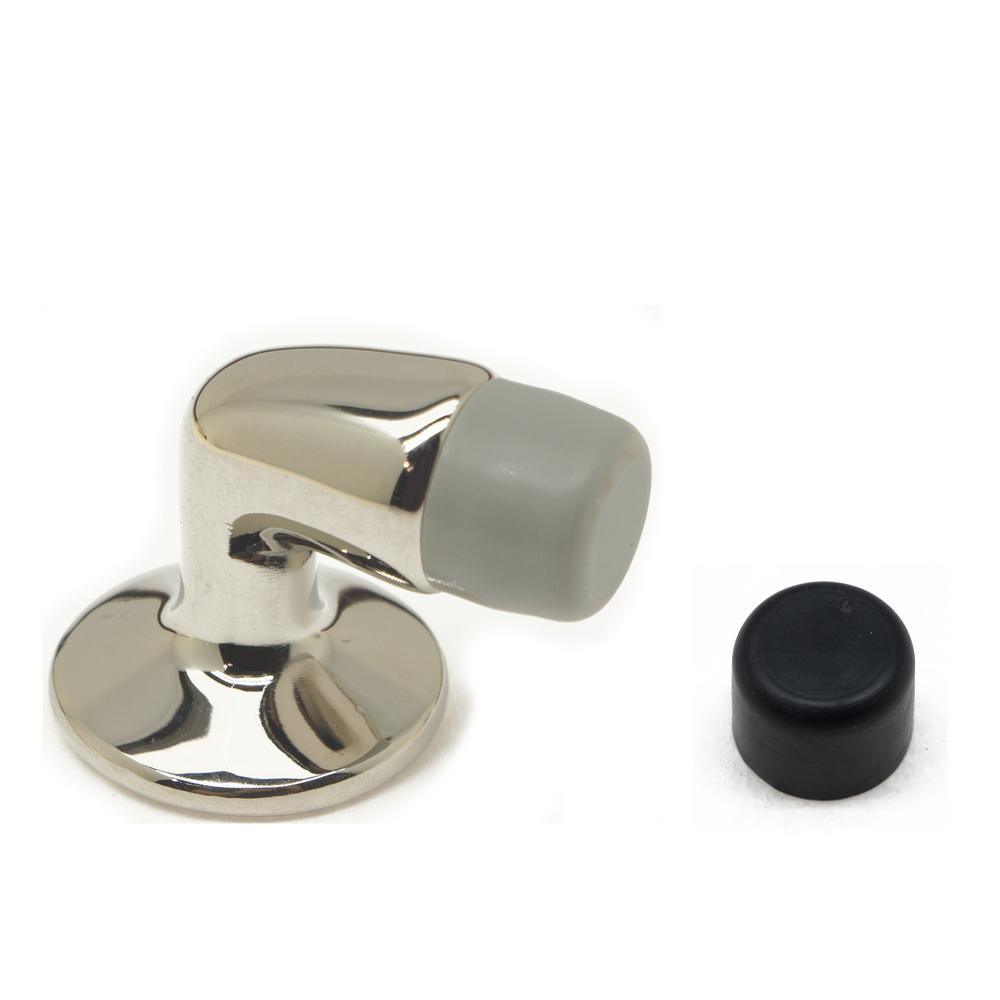 Mini Solid Brass Floor Mounted Gooseneck Door Stop in Oil-Rubbed Bronze - Super Arbor