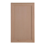 Easthaven Shaker Assembled 36x30x12 in. Frameless Wall Cabinet in Unfinished Beech - Super Arbor