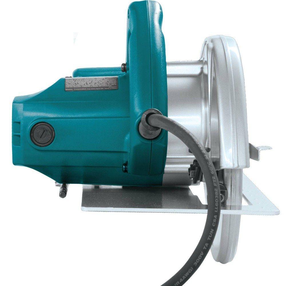 7-1/4 in. 15 Amp Corded Circular Saw with Dust Port 2 LED Lights 24T Carbide Blade - Super Arbor