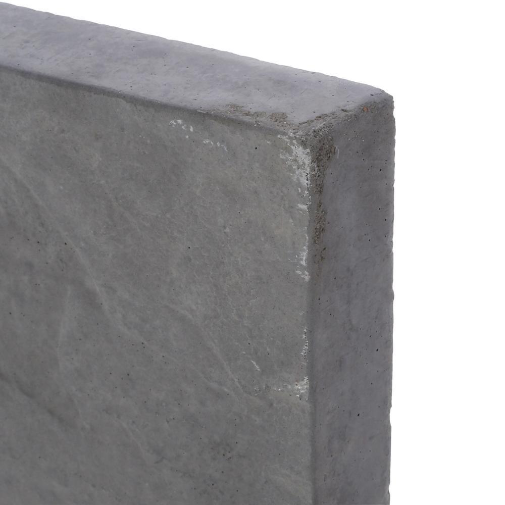 Patio-on-a-Pallet 12 in. x 12 in. Concrete Traditional Gray Yorkstone Paver (100-Pieces) - Super Arbor