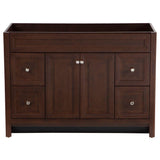 Brinkhill 48 in. W x 34 in. H x 22 in. D Bath Vanity Cabinet Only in Cream - Super Arbor