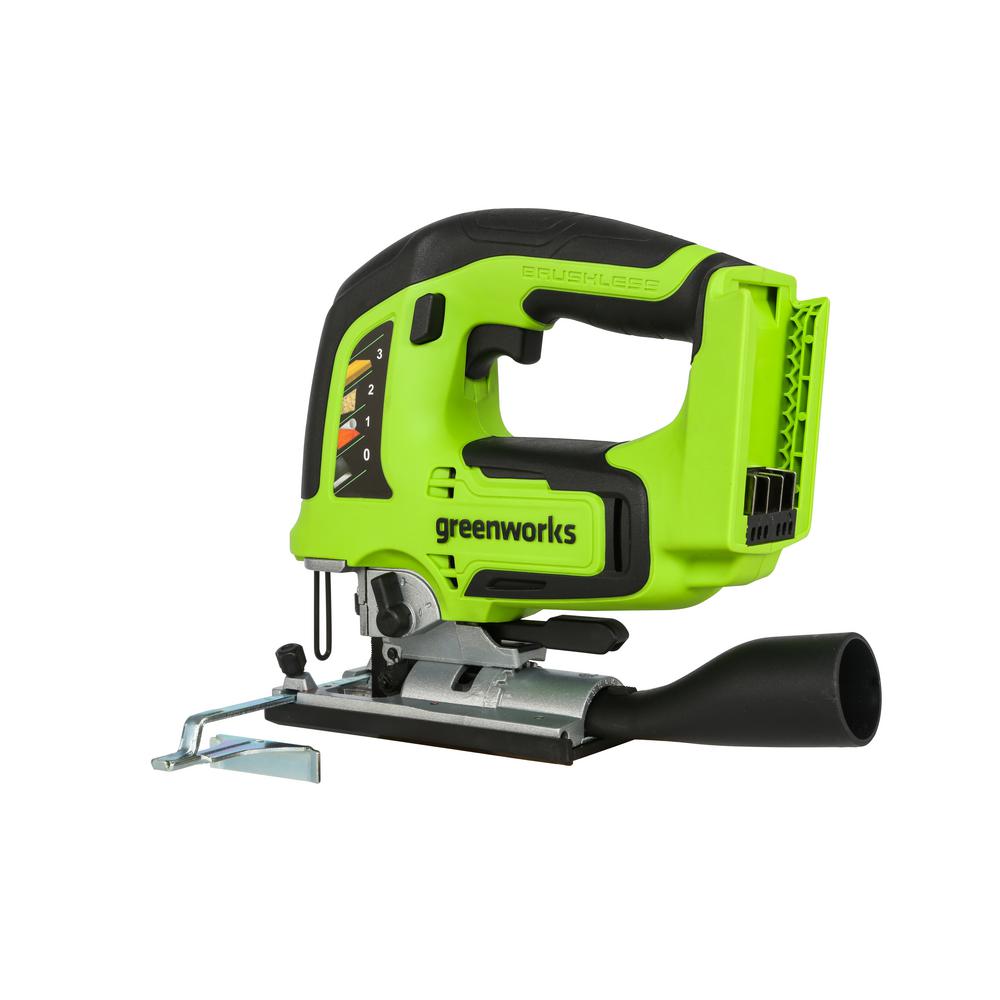 24-Volt Cordless Brushless Jig Saw (Tool Only) - Super Arbor